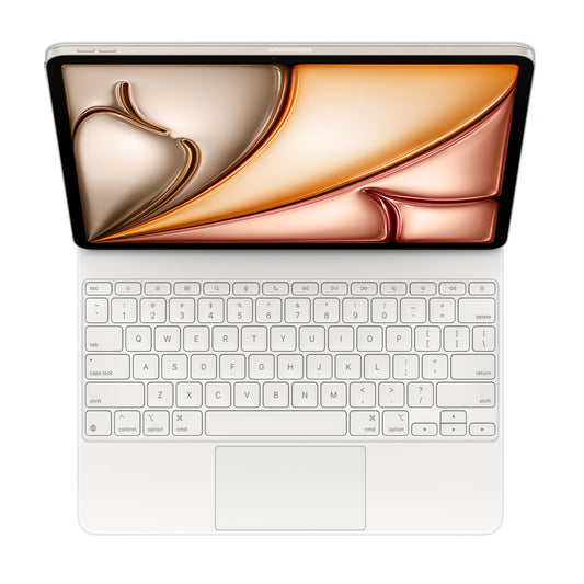 Magic Keyboard for iPad Air 13-inch (M3) US English - White Accessories | Vishal Electronics Kolkata