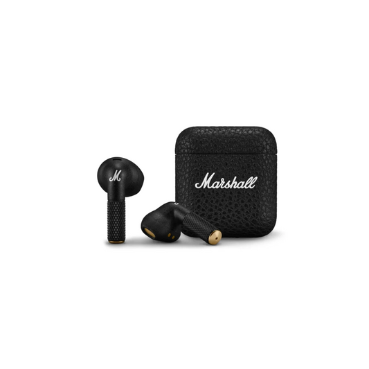 Marshall Minor Iv - Wireless In-Ear Headphones Black Speakers | Vishal Electronics Kolkata