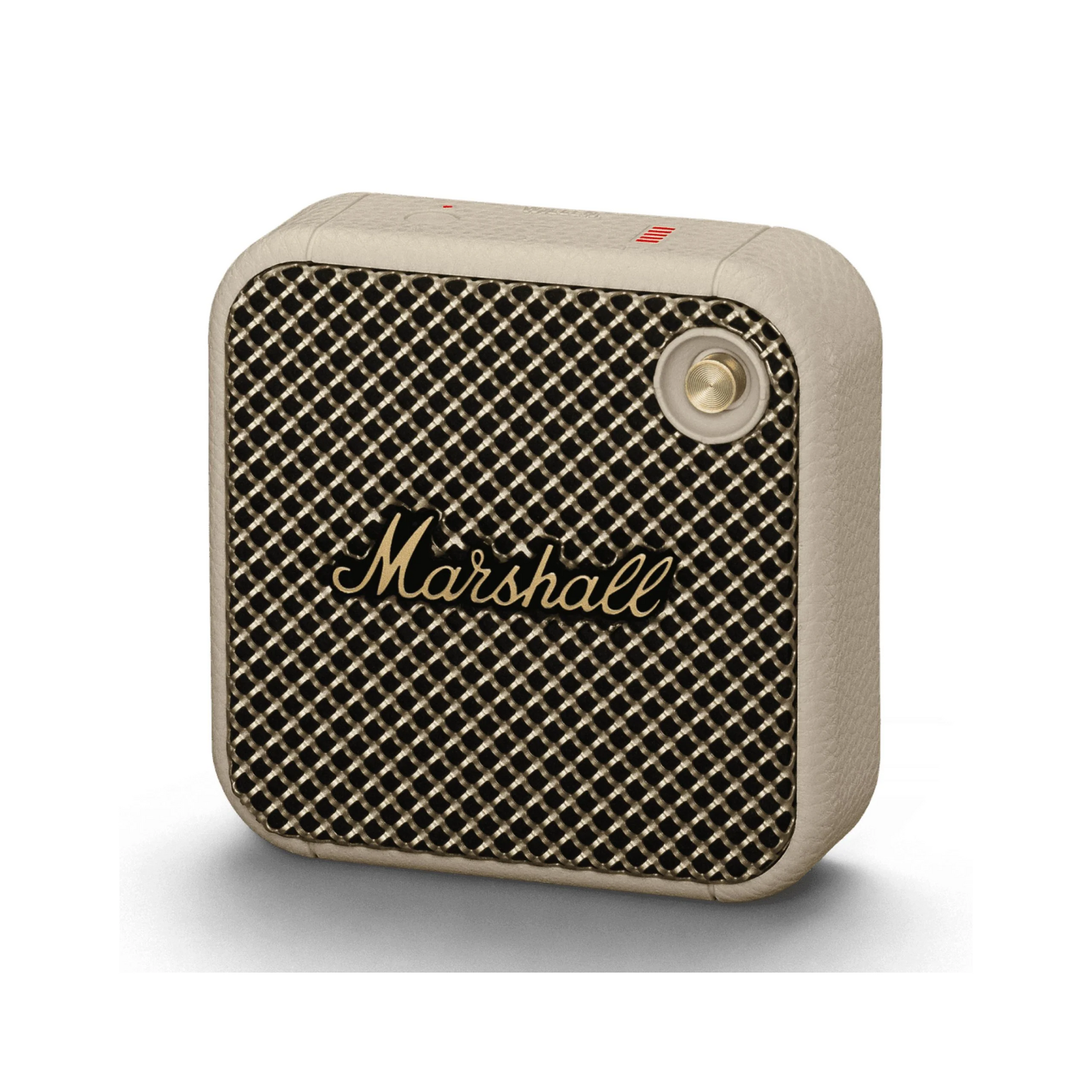 Marshall Willen II Portable Bluetooth Speaker with 17+ Hours Battery & IP67 Waterproof Design Cream Speaker | Vishal Electronics Kolkata