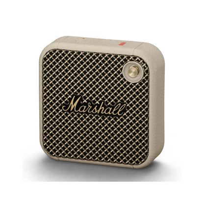Marshall Willen II Portable Bluetooth Speaker with 17+ Hours Battery & IP67 Waterproof Design Cream Speaker | Vishal Electronics Kolkata