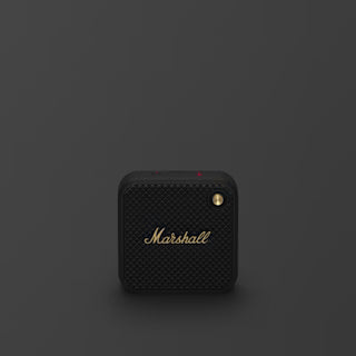 Marshall Willen Black & Brass Speakers | Vishal Electronics Kolkata
