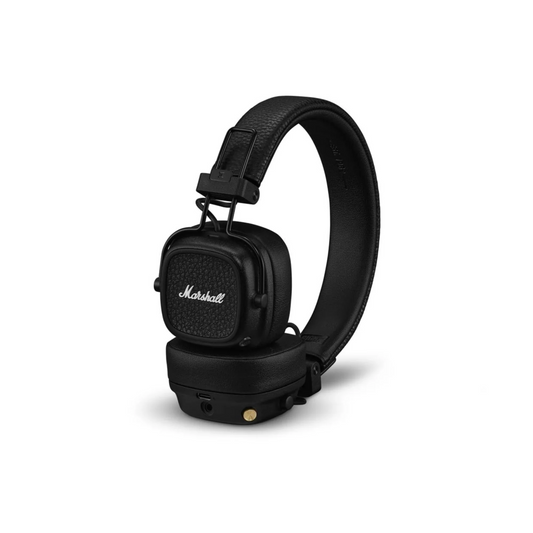 Marshall Major V Wireless On-Ear Headphones with 100+ Hours Battery Life Black Speakers | Vishal Electronics Kolkata