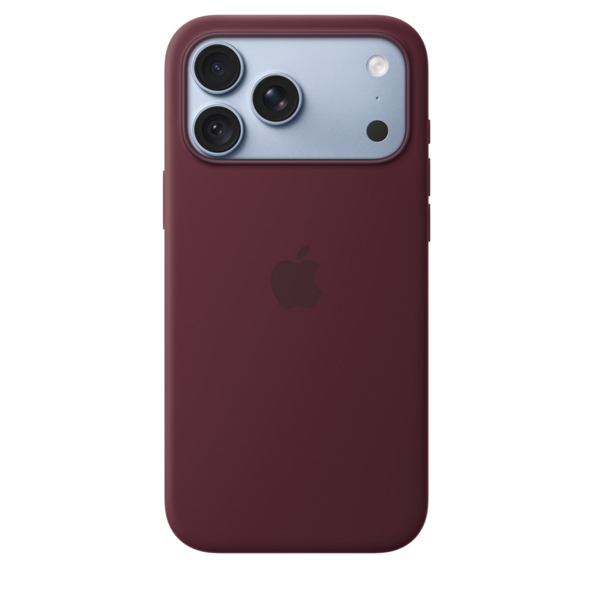 Apple iPhone 18 Pro Max Silicone Case with MagSafe and Camera Control - Burgundy iPhone Case | Vishal Electronics Kolkata
