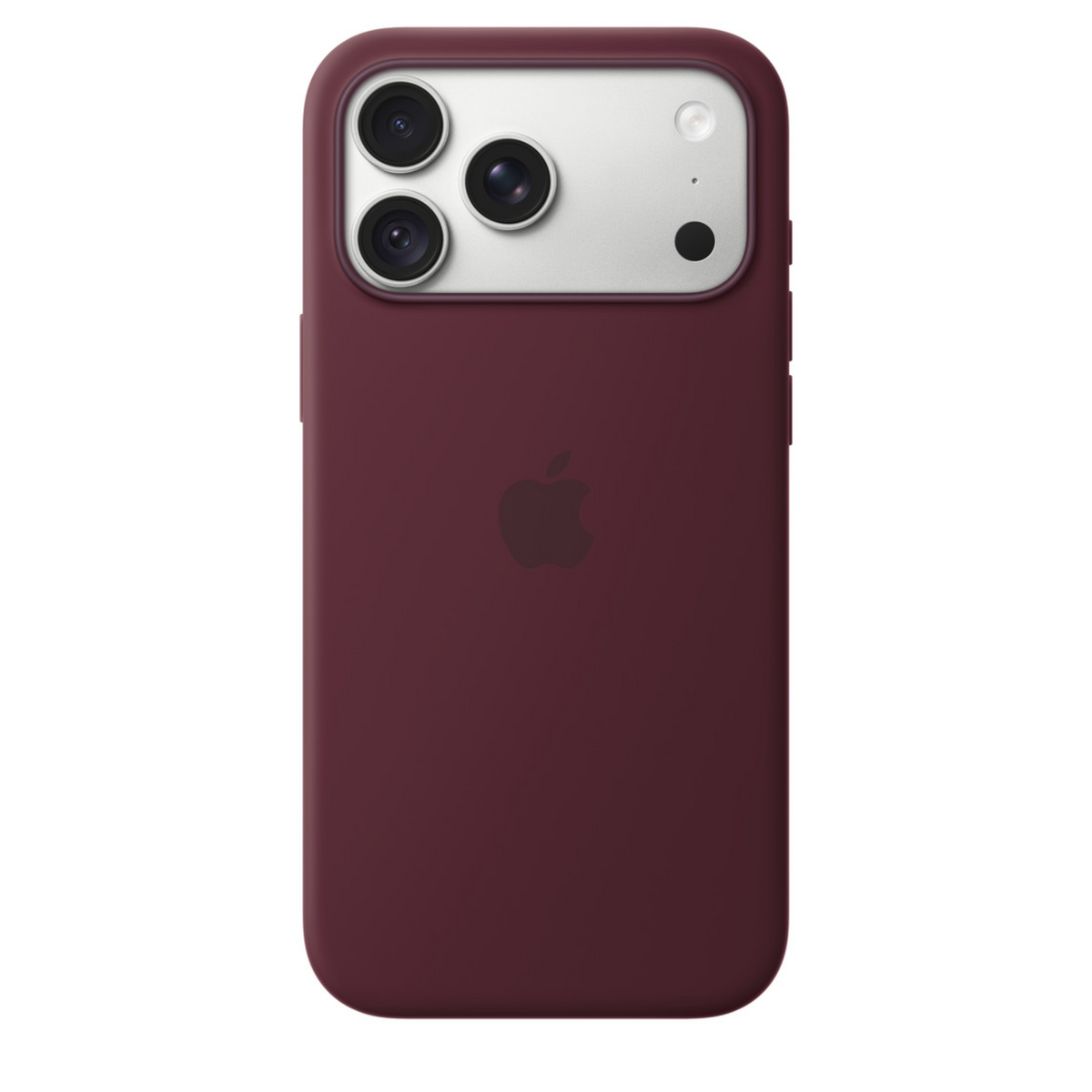 Apple iPhone 18 Pro Max Silicone Case with MagSafe and Camera Control - Burgundy iPhone Case | Vishal Electronics Kolkata