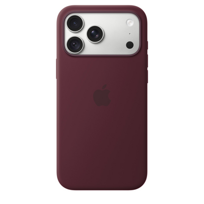 Apple iPhone 18 Pro Max Silicone Case with MagSafe and Camera Control - Burgundy iPhone Case | Vishal Electronics Kolkata
