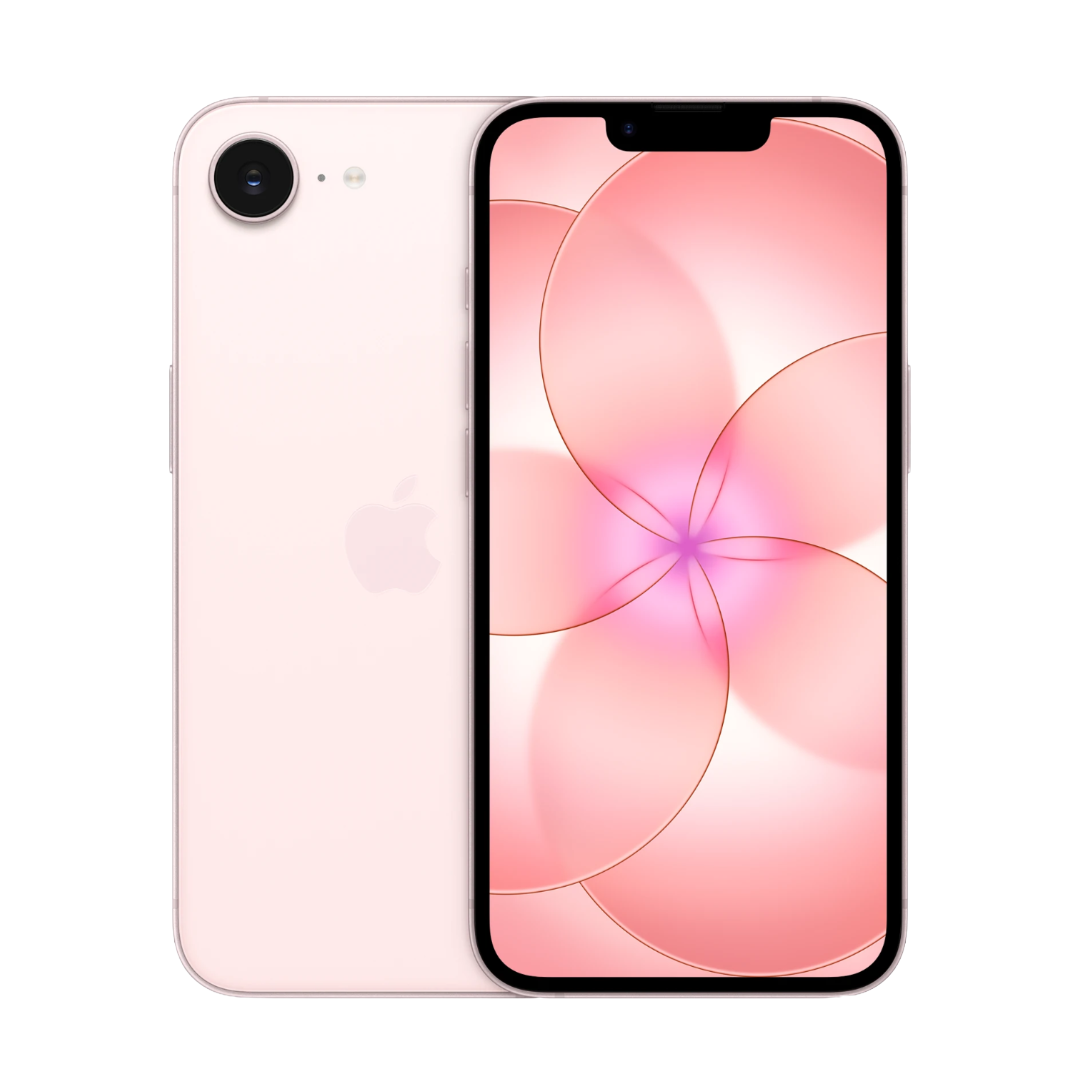 Apple iPhone 17e 5G – A19 Chip, 48MP Fusion Camera & 6.1-inch Super Retina XDR Display Soft Pink Smartphone | Vishal Electronics Kolkata