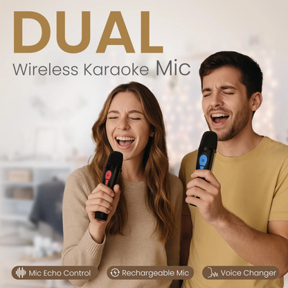 Portronics Apollo 20 - 25W Wireless Karaoke Speaker with Dual Mic Bluetooth Speaker | Vishal Electronics Kolkata