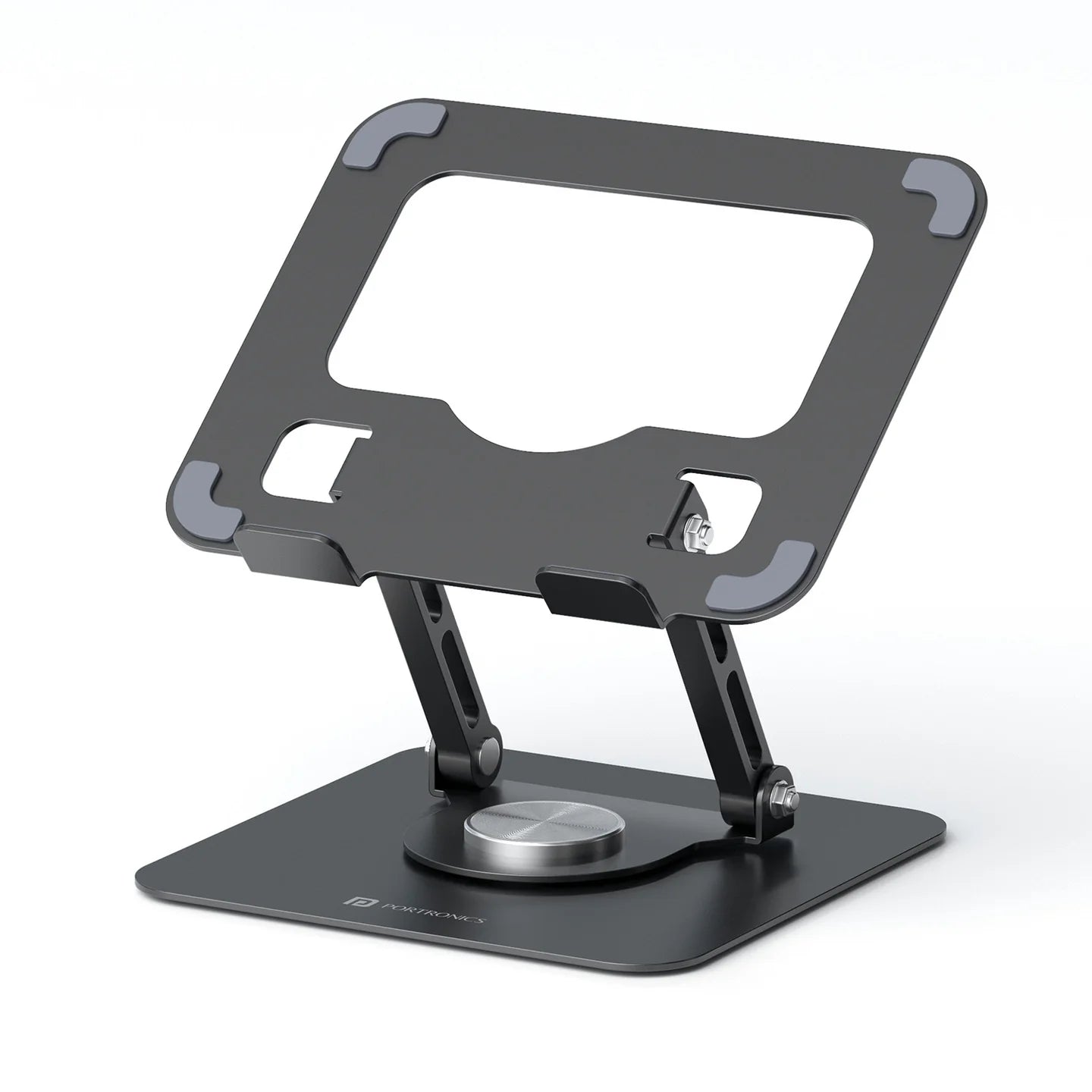 Portronics My Buddy A1 Tablet & Mobile Stand with 360° Rotation Tablet Stand | Vishal Electronics Kolkata