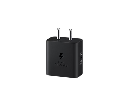 Samsung 25W Power Adapter EP‑T2510 (Black) Wall Charger | Vishal Electronics Kolkata