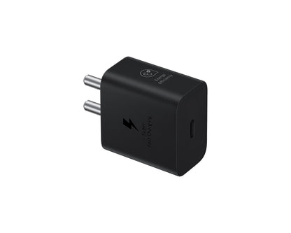 Samsung 25W Power Adapter EP‑T2510 (Black) Wall Charger | Vishal Electronics Kolkata
