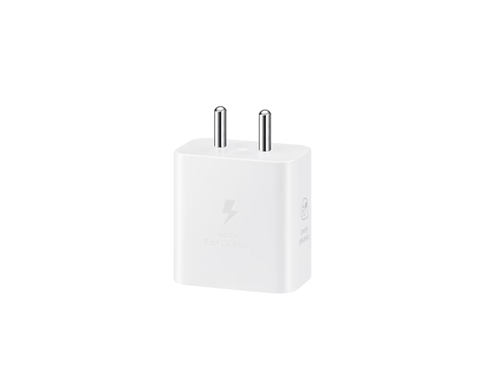 Samsung 25W Power Adapter EP‑T2510 (White) Wall Charger | Vishal Electronics Kolkata