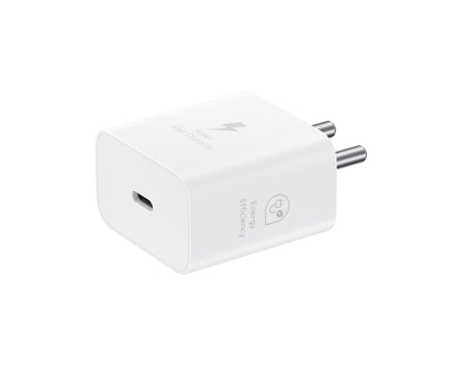 Samsung 25W Power Adapter EP‑T2510 (White) Wall Charger | Vishal Electronics Kolkata