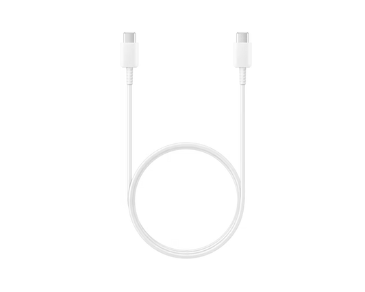 Samsung USB‑C to USB‑C Cable 1m White (EP‑DA705B) Cable | Vishal Electronics Kolkata