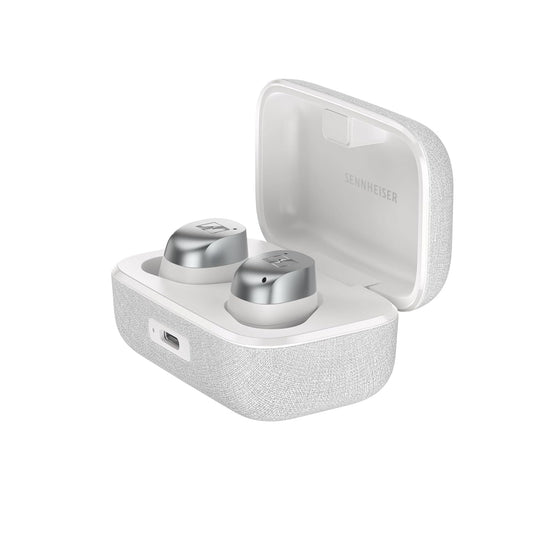 Sennheiser Momentum 4 Tws White Silver True Wireless Earbuds | Vishal Electronics Kolkata