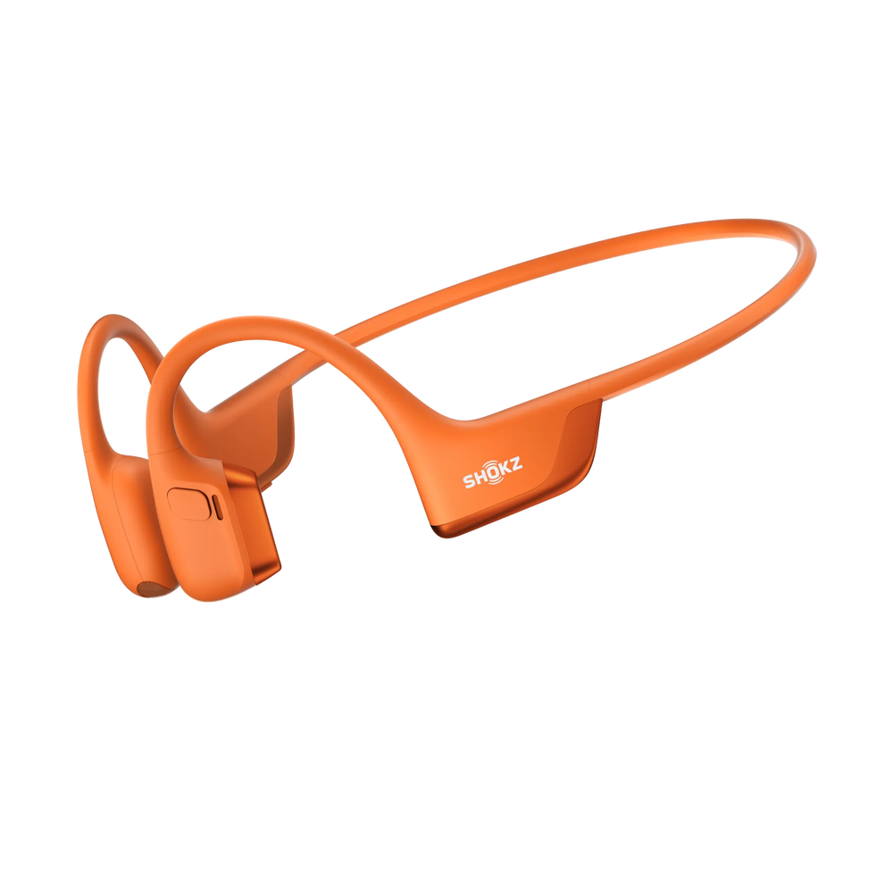 Shokz OpenRun Pro 2 Bone Conduction Headphones (Orange) Headphones | Vishal Electronics Kolkata