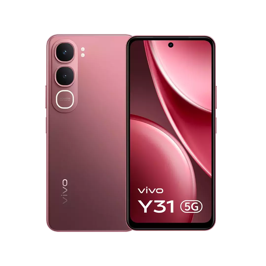 Vivo Y31 5G Rose Red Smartphone | Vishal Electronics Kolkata