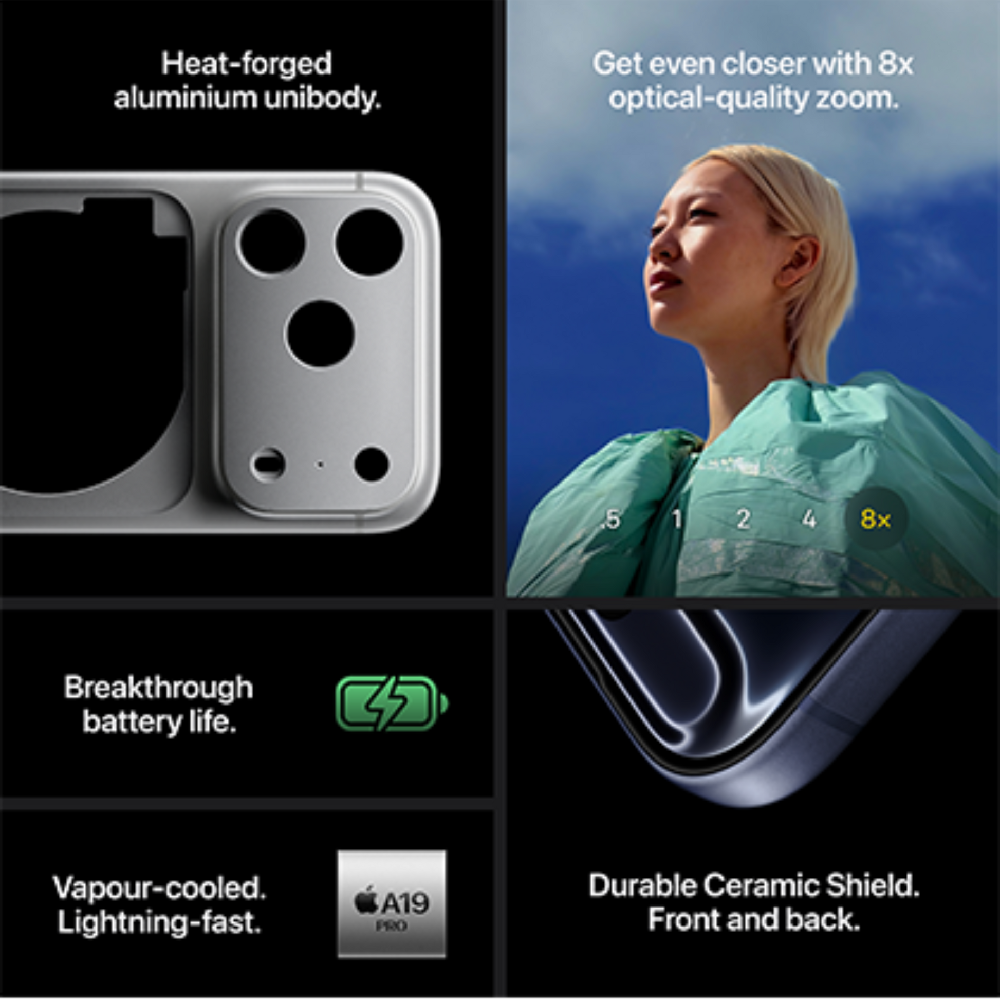 Apple iPhone 17 Pro Max 5G – A19 Pro Chip, 48MP Triple Camera & 6.9-inch ProMotion Display Mobile Phone | Vishal Electronics Kolkata