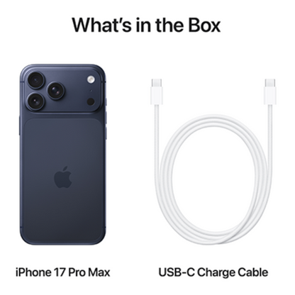 Apple iPhone 17 Pro Max 5G – A19 Pro Chip, 48MP Triple Camera & 6.9-inch ProMotion Display Mobile Phone | Vishal Electronics Kolkata