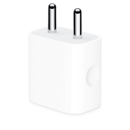 Apple 20W USB-C Power Adapter Default Wall Charger | Vishal Electronics Kolkata