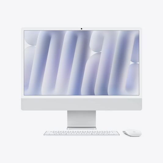 Apple iMac 24-inch M4 | 8-Core CPU | 8-Core GPU | 16GB RAM | 1TB SSD | Gigabit Ethernet -Silver Desktop Computer | Vishal Electronics Kolkata