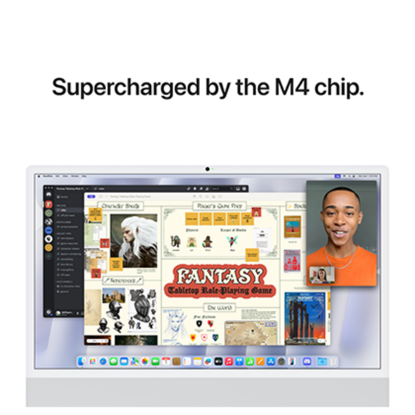 Apple iMac 24-inch M4 | 8-Core CPU | 8-Core GPU | 16GB RAM | 1TB SSD | Gigabit Ethernet -Silver