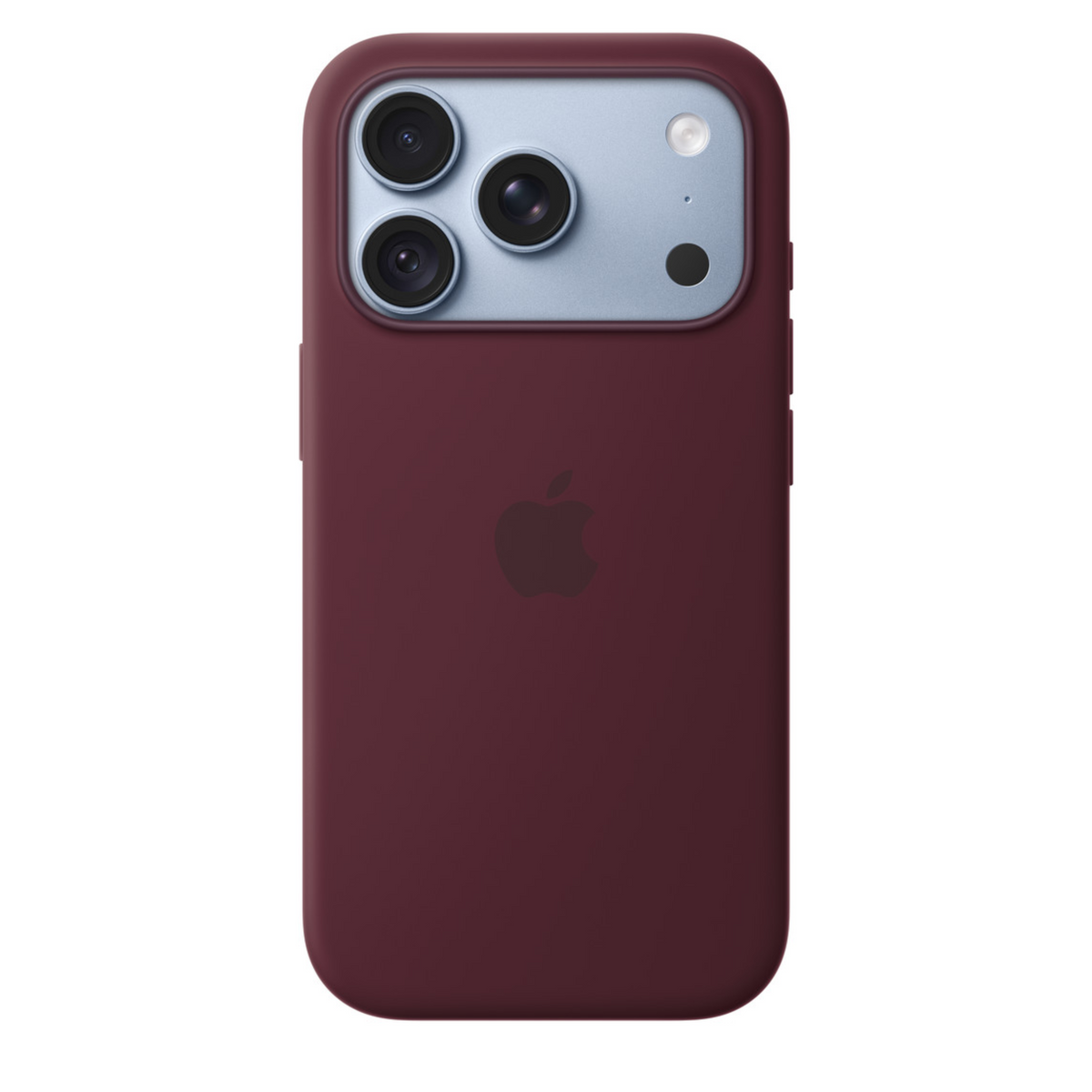 Apple iPhone 18 Pro Silicone Case with MagSafe and Camera Control - Burgundy iPhone Case | Vishal Electronics Kolkata