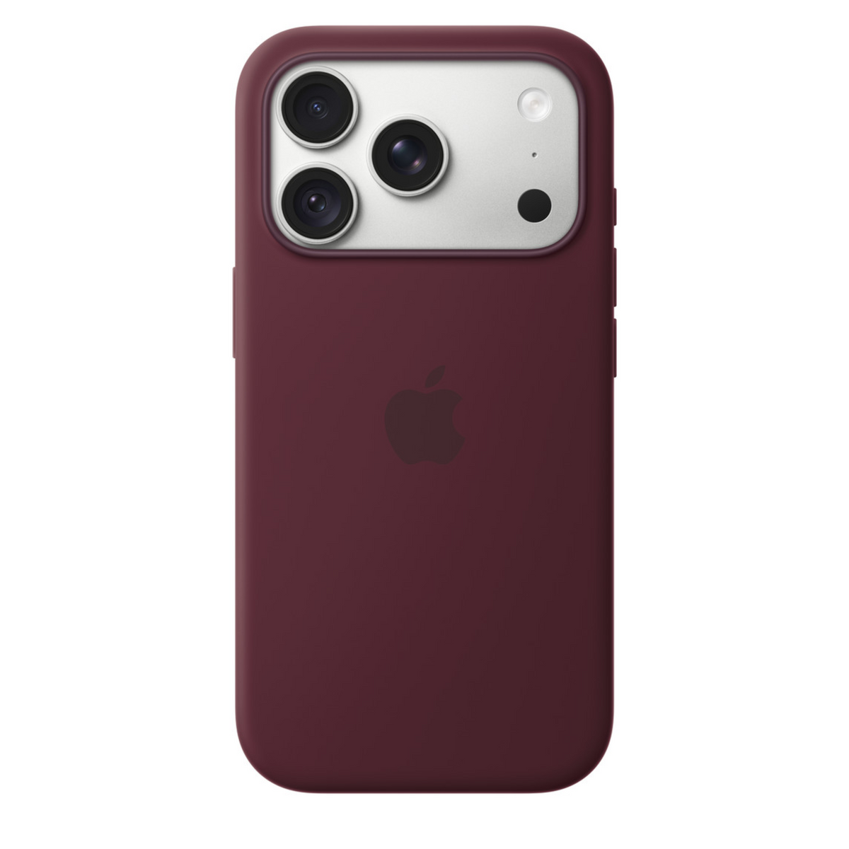 Apple iPhone 18 Pro Silicone Case with MagSafe and Camera Control - Burgundy iPhone Case | Vishal Electronics Kolkata