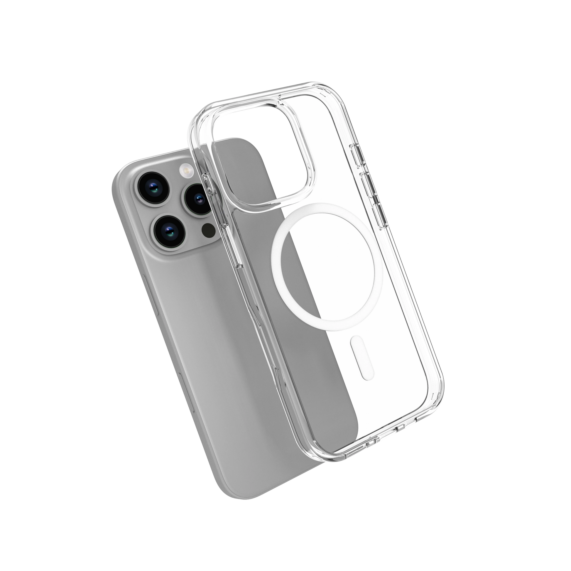 Avasya Hybrid Fusion Clear Series with MagSafe – Crystal Clear Case for iPhone 16 Pro Mobile Case | Vishal Electronics Kolkata