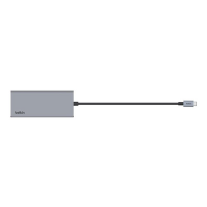 Belkin Connect USB-C 7-in-1 Multiport Adapter with 4K HDMI, Ethernet & 100W PD USB-C Hub | Vishal Electronics Kolkata