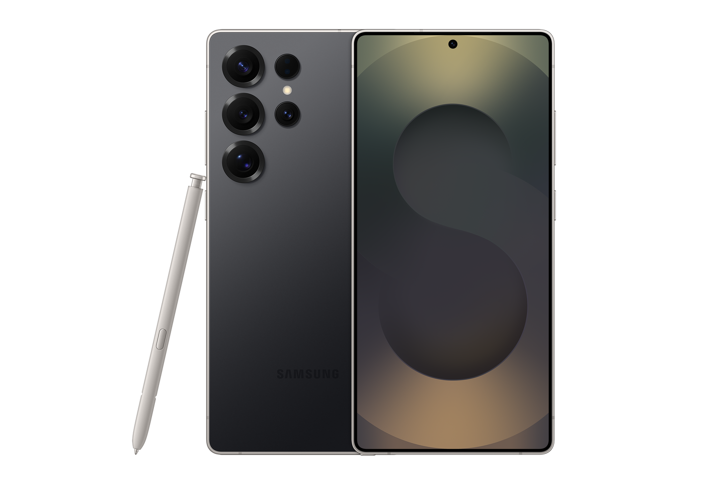 Samsung Galaxy S25 Ultra Titanium Black Smartphone | Vishal Electronics Kolkata