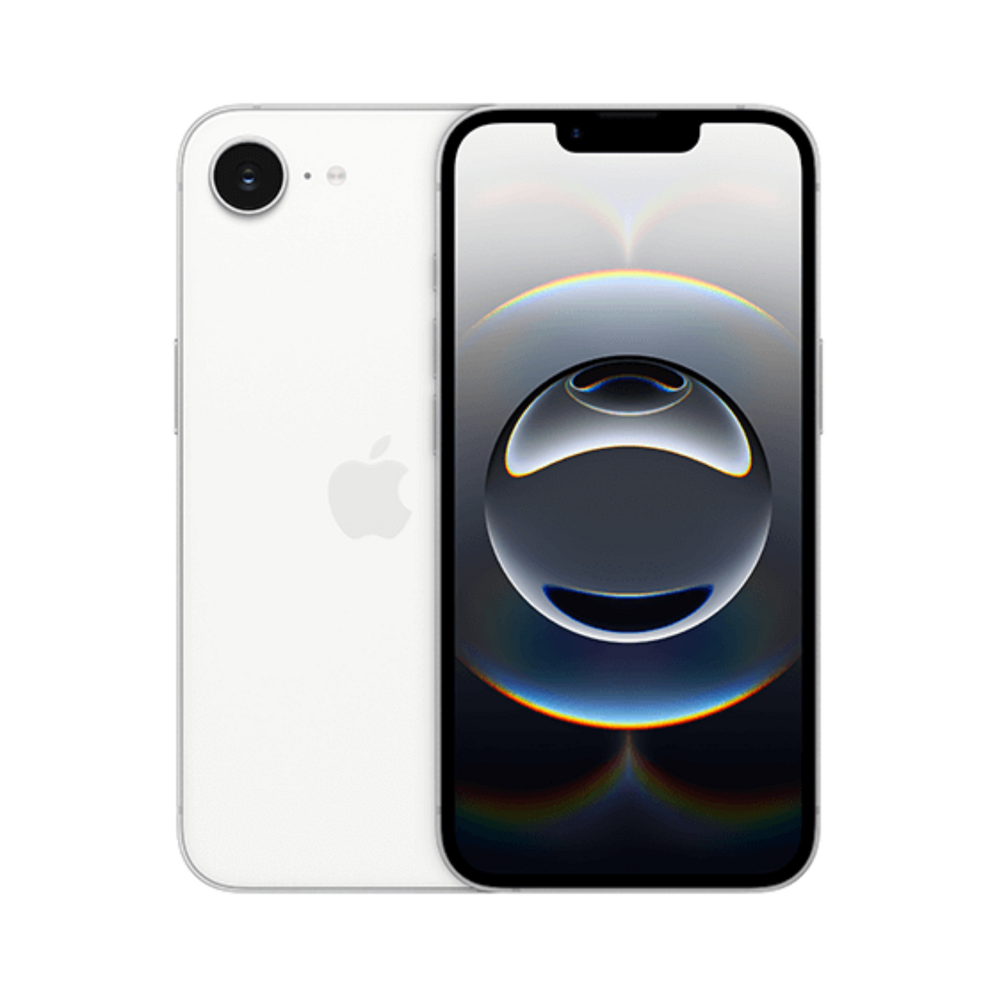 Apple iPhone 16e White Smartphone | Vishal Electronics Kolkata
