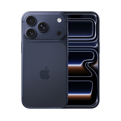 Apple iPhone 17 Pro 5G – A19 Pro Chip, 48MP Triple Camera & 120Hz ProMotion Display Deep Blue Mobile Phone | Vishal Electronics Kolkata