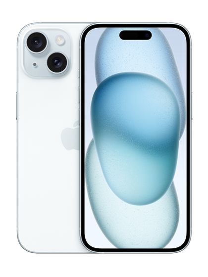 Apple iPhone 15 Blue Smartphone | Vishal Electronics Kolkata