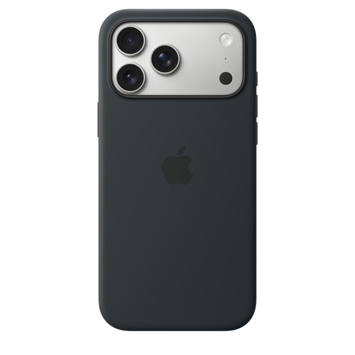 iPhone 17 Pro Max Silicone Case with MagSafe Black Mobile Case | Vishal Electronics Kolkata