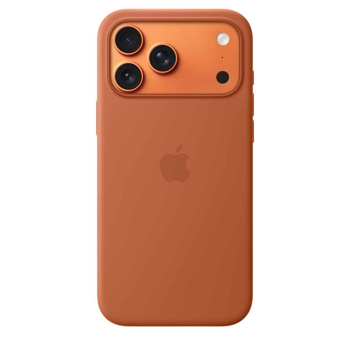 iPhone 17 Pro Max Silicone Case with MagSafe Terra Cotta Mobile Case | Vishal Electronics Kolkata