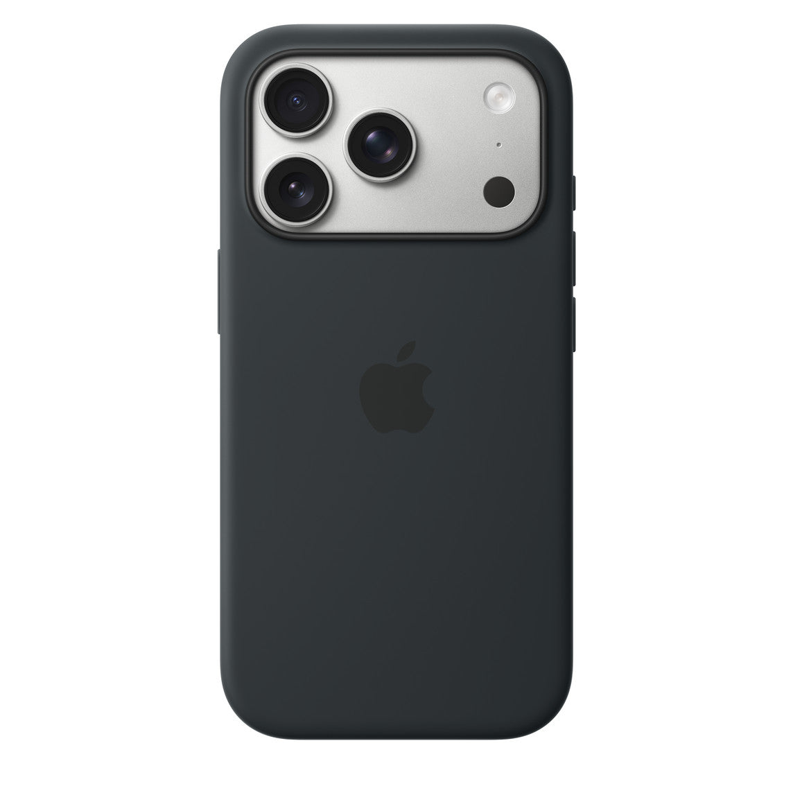 iPhone 17 Pro Silicone Case With Magsafe Black Mobile Case | Vishal Electronics Kolkata
