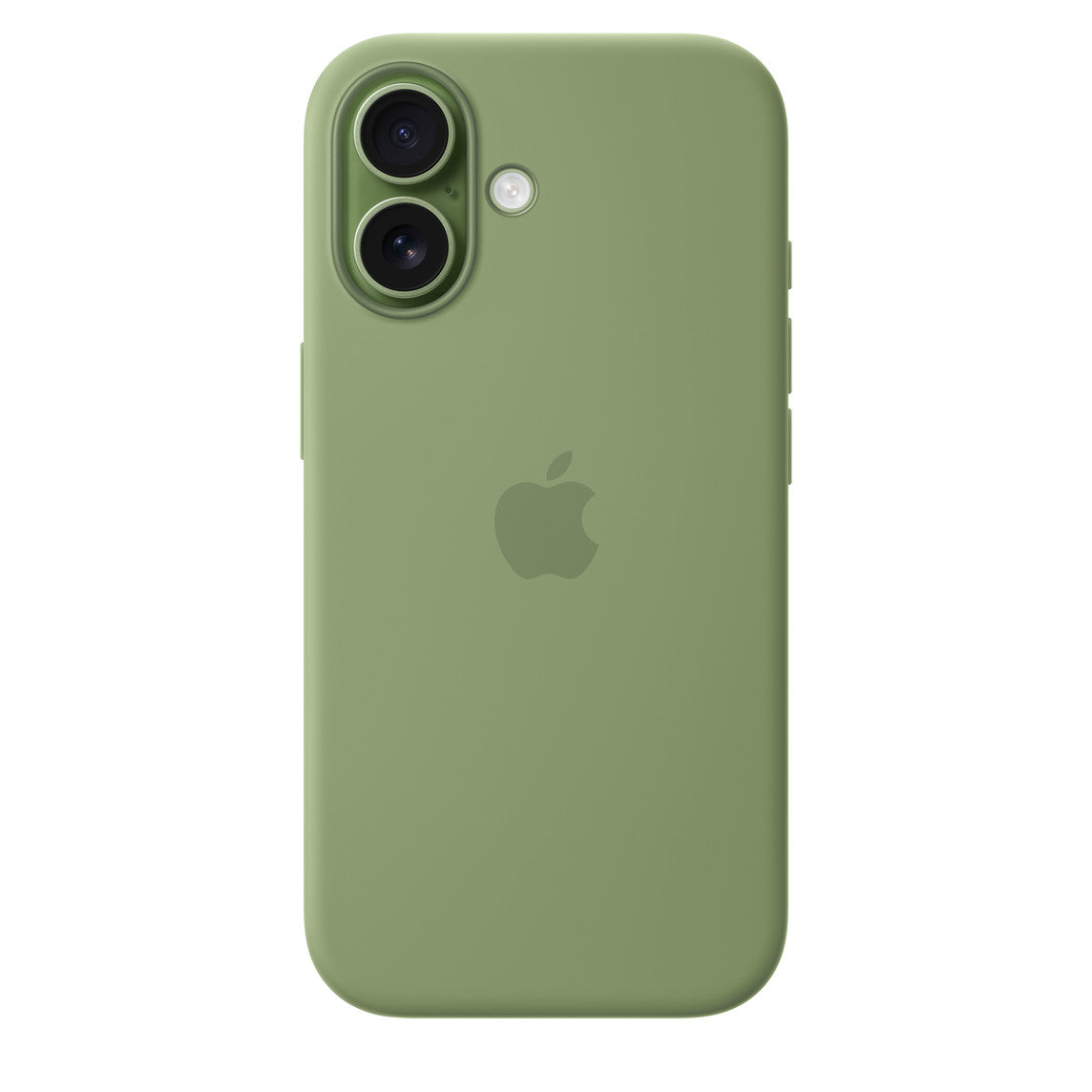 iPhone 17 Silicone Case With Magsafe Light Moss Mobile Case | Vishal Electronics Kolkata