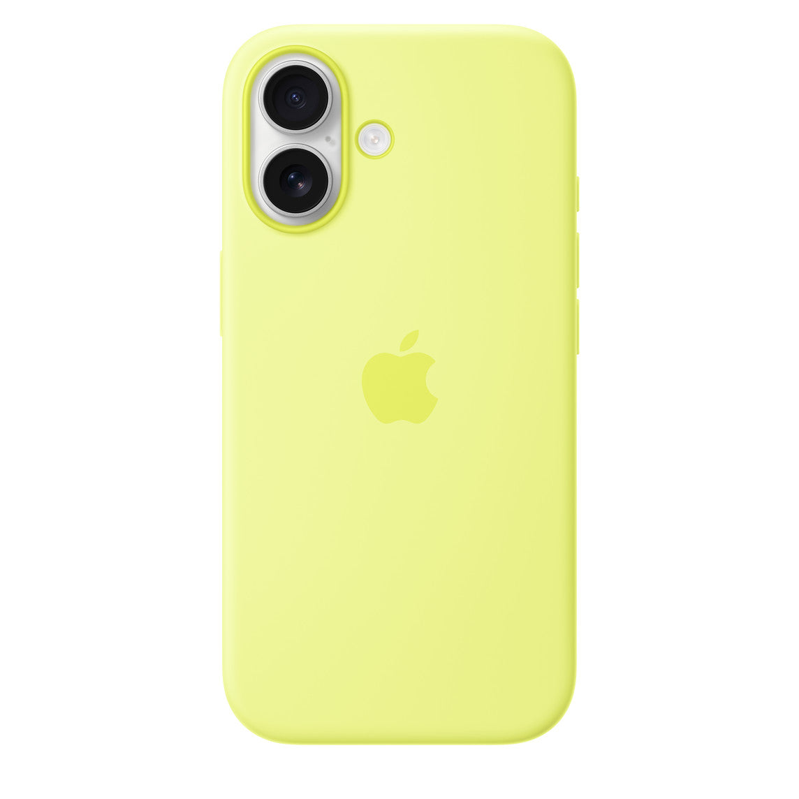 iPhone 17 Silicone Case With Magsafe Neon Yellow Mobile Case | Vishal Electronics Kolkata