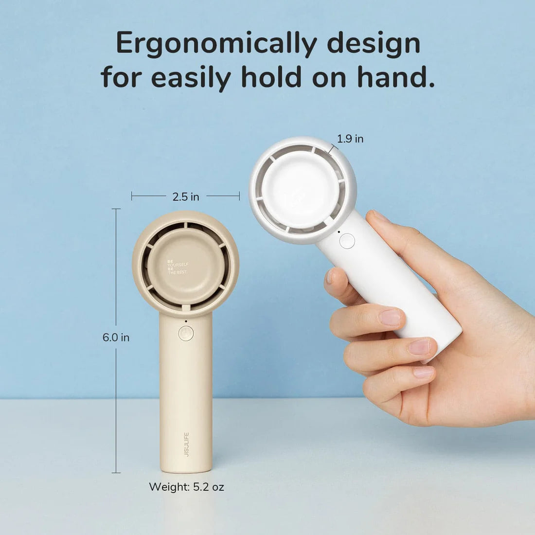 JisuLife Handheld Fan Life5 Portable Fan | Vishal Electronics Kolkata