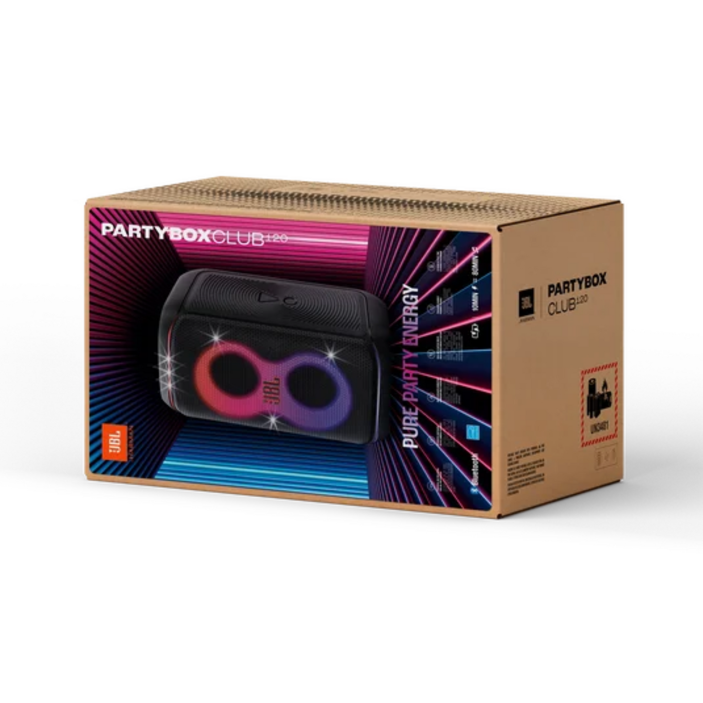 JBL PartyBox Club 120 Portable Party Speaker | Vishal Electronics Kolkata