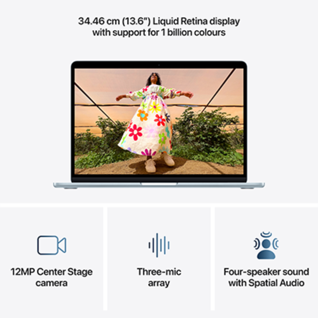 Apple MacBook Air M5 13-inch Laptop with Liquid Retina Display Laptop | Vishal Electronics Kolkata