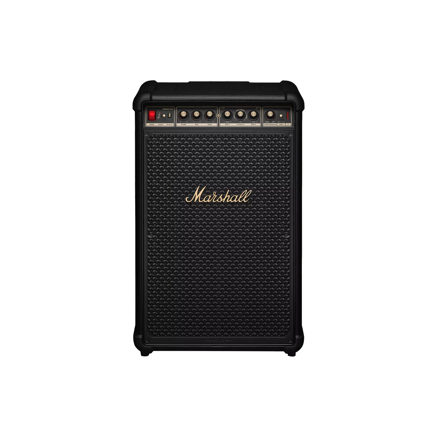 Marshall Bromley 750 Party Speaker – 40+ Hours Playtime Black & Brass Party Speaker | Vishal Electronics Kolkata