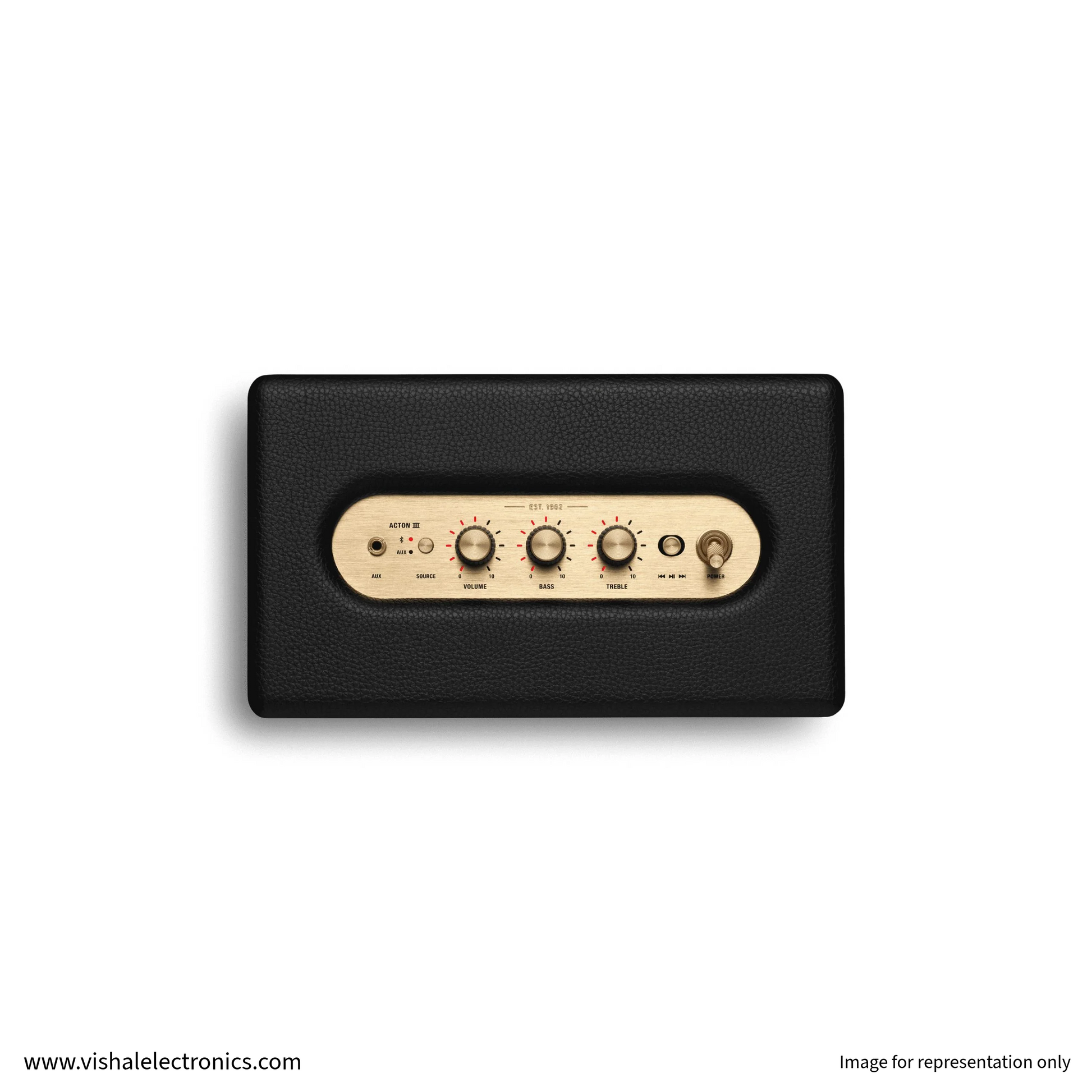 Marshall Acton III Bluetooth Home Speaker with Wide Stereo Sound & Iconic Marshall Design Speaker | Vishal Electronics Kolkata