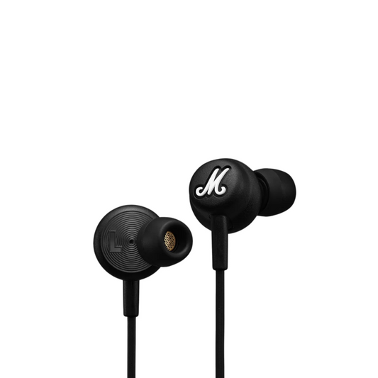 Marshall Mode USB-C In-Ear Wired Earphones with Mic & Remote – Black Wired Earphones | Vishal Electronics Kolkata