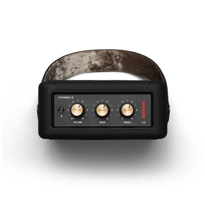 Marshall Stockwell II Portable Bluetooth Speaker with 20+ Hours Battery & Multi‑Directional Sound Speaker | Vishal Electronics Kolkata