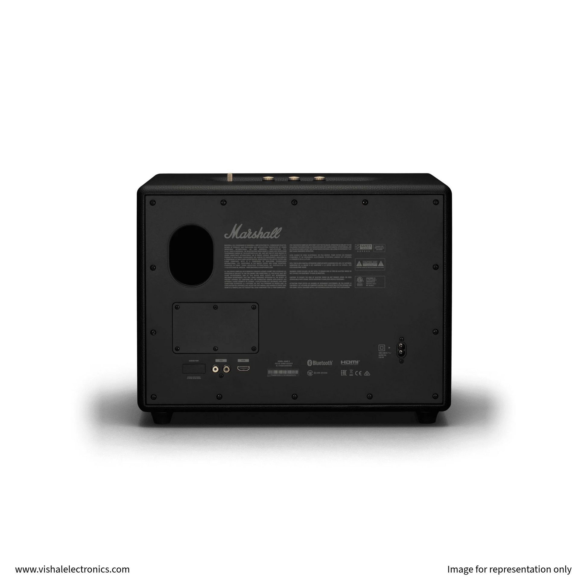 Marshall Woburn III Premium Wireless Home Speaker with Powerful Bass & HDMI ARC Speaker | Vishal Electronics Kolkata