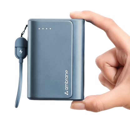 Ambrane PowerMini 20 20000mAh Power Bank | 35W Fast Charging | Compact Design
