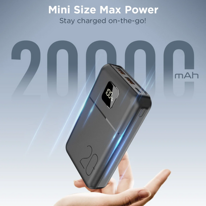 Neopack Slimline Powerbank 20000mAh 22.5W PD – Black