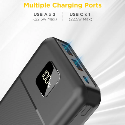 Neopack Slimline Powerbank 20000mAh 22.5W PD – Black