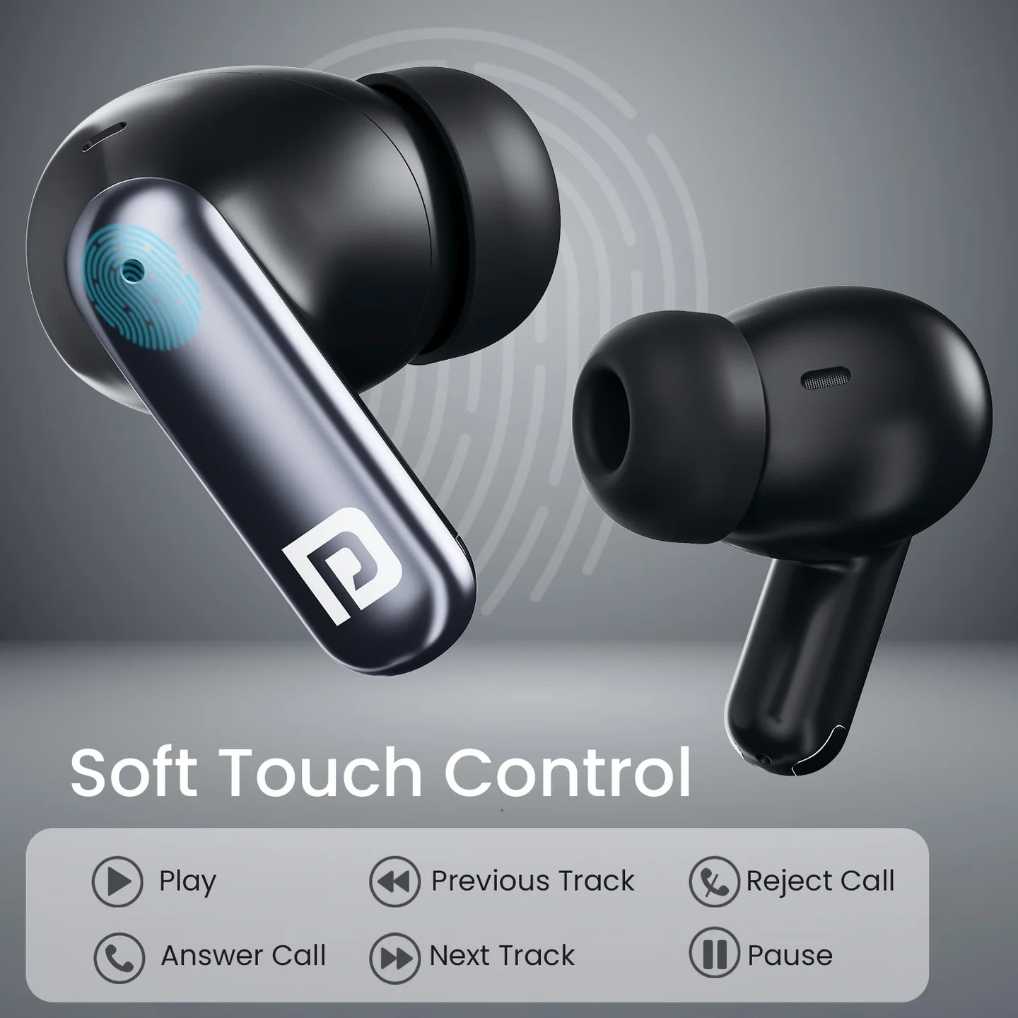 Portronics Twins One Plus TWS Earbuds TWS Earbuds | Vishal Electronics Kolkata